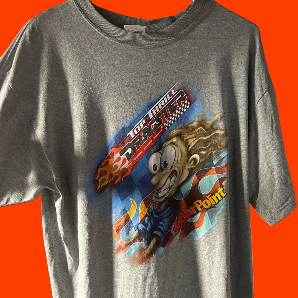 Cedar Point Ride Promo Tee